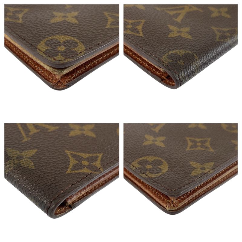 Louis Vuitton Monogram Porte Bal le Carte Cles D Brown Billfold Long