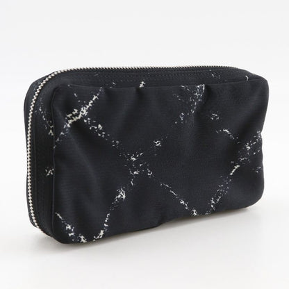 Chanel Travel Line Case Nylon Black Pouch