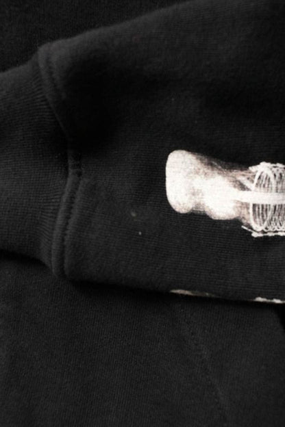 Chanel Astronaut Arm Print Zip Up Hoodie 40