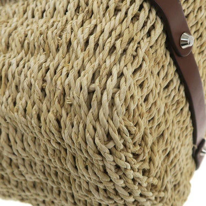 Prada Natural Fiber Basket Bag