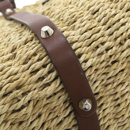 Prada Natural Fiber Basket Bag