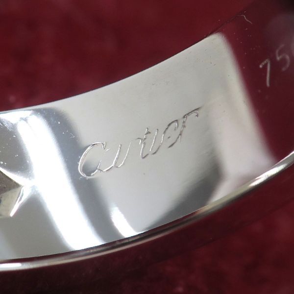 Cartier Love Ring Half Diamond 50