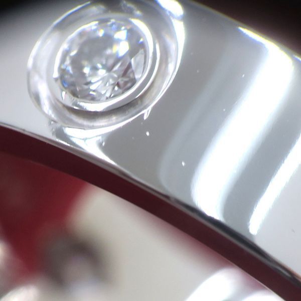 Cartier Love Ring Half Diamond 50