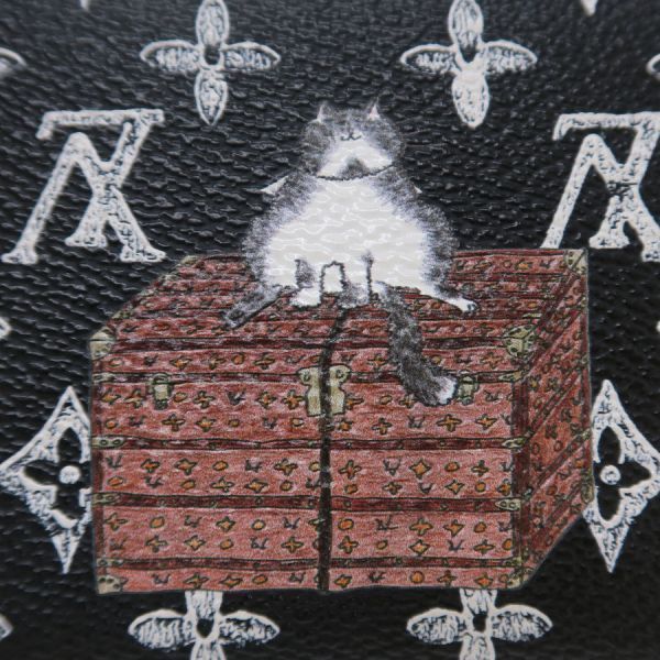 Louis Vuitton Monogram Catgram Zippy Coin Purse