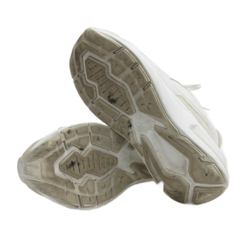 Prada System Low Cut Sneakers Triangle Logo White 7 AA