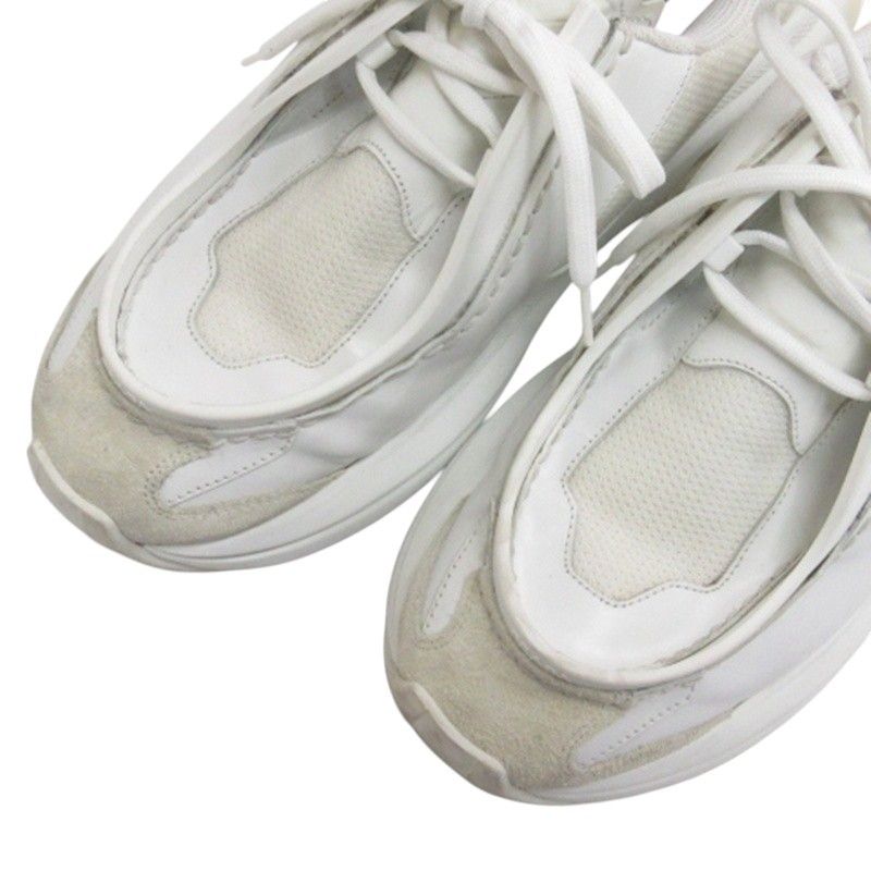 Prada System Low Cut Sneakers Triangle Logo White 7 AA