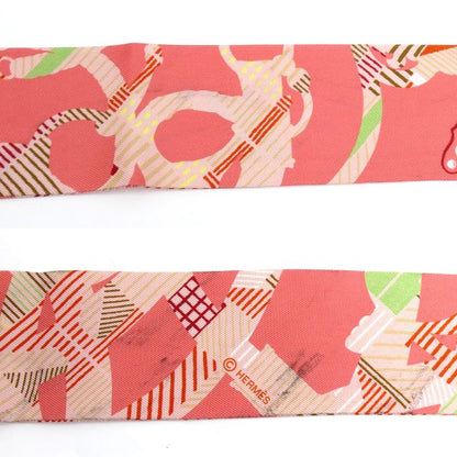 Hermes Twilly Cavalcadour Morning Scarf Multicolor