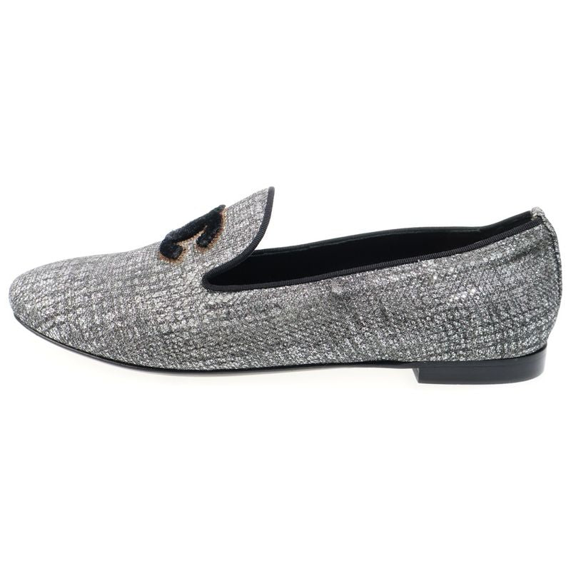Chanel Operashes Silver 37 Slip on