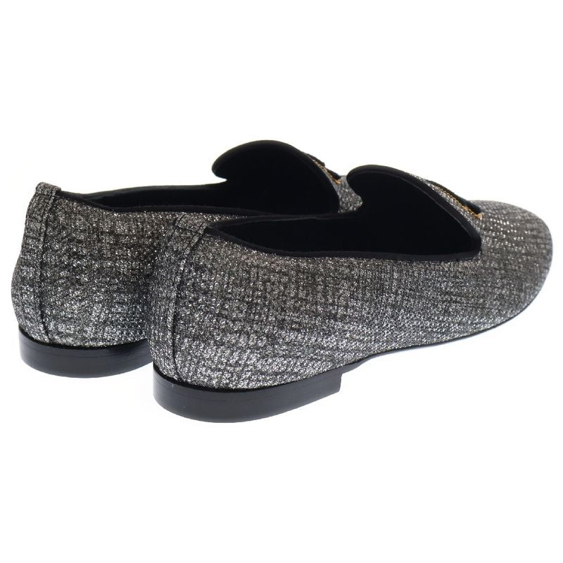 Chanel Operashes Silver 37 Slip on