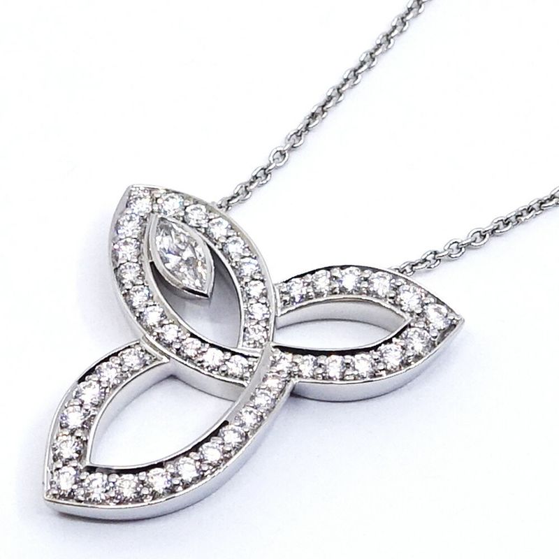 Harry Winston Lily Crater Star Diamond Necklace