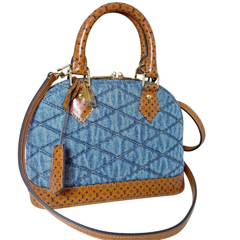 Louis Vuitton Maltage Pre Fall Collection Alma BB Monogram Jacquard Denim