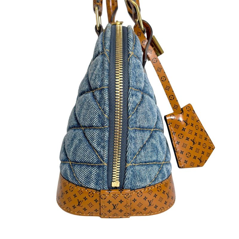 Louis Vuitton Maltage Pre Fall Collection Alma BB Monogram Jacquard Denim