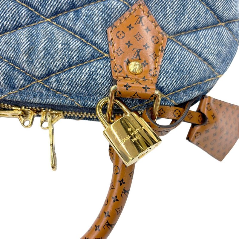 Louis Vuitton Maltage Pre Fall Collection Alma BB Monogram Jacquard Denim