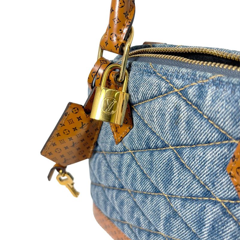 Louis Vuitton Maltage Pre Fall Collection Alma BB Monogram Jacquard Denim