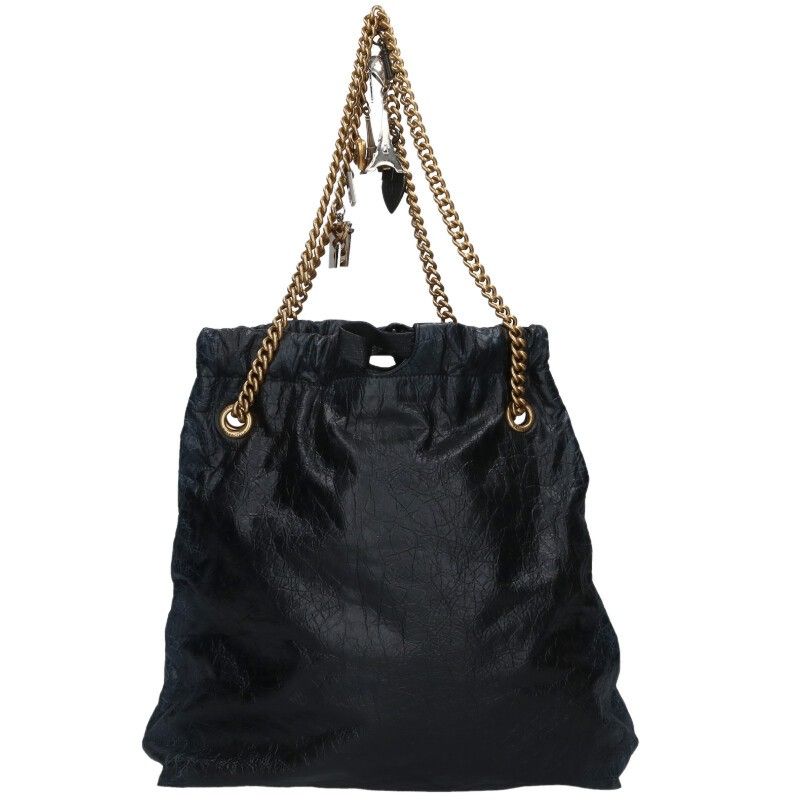 Balenciaga Crash Tote Limited Charm Chain Shoulder Bag
