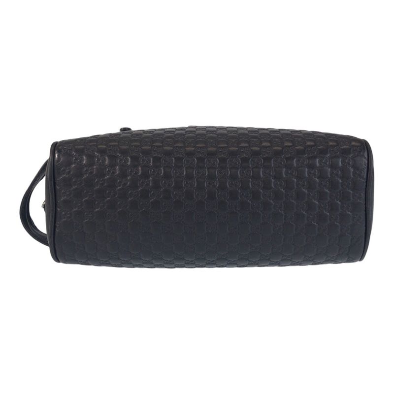 Gucci Micro Guccissima Black Leather Clutch