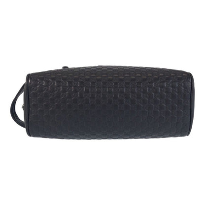 Gucci Micro Guccissima Black Leather Clutch