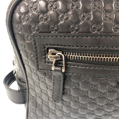 Gucci Micro Guccissima Black Leather Clutch