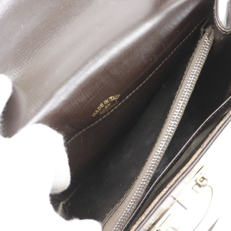 Gucci Vintage Calf Brown Shoulder Bag