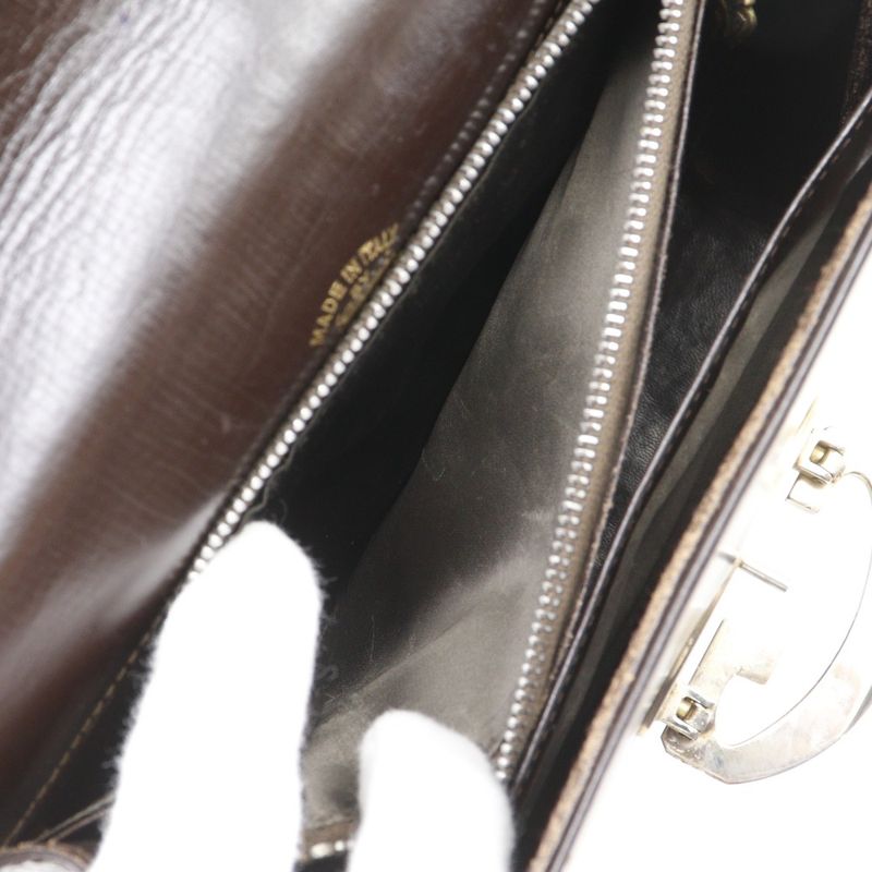 Gucci Vintage Calf Brown Shoulder Bag