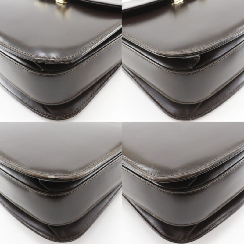 Gucci Vintage Calf Brown Shoulder Bag