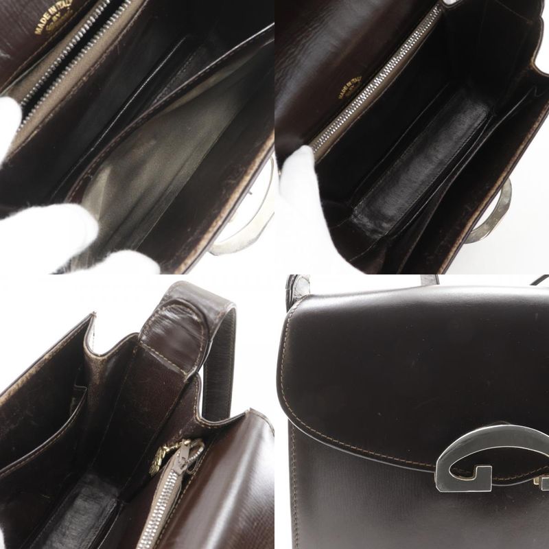 Gucci Vintage Calf Brown Shoulder Bag