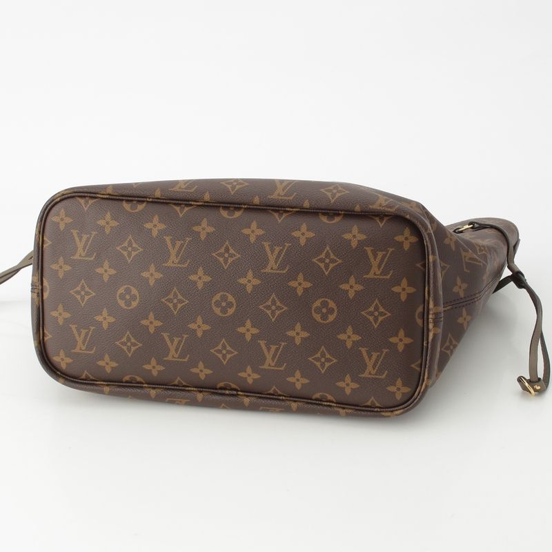 Louis Vuitton Neverfull Inside Out MM Monogram Smoke Handbag Reversible