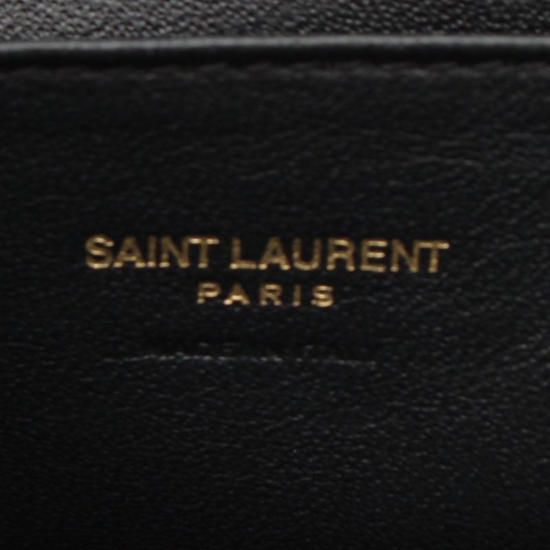 Saint Laurent Baby Cabas 2-Way Shoulder Handbag Black