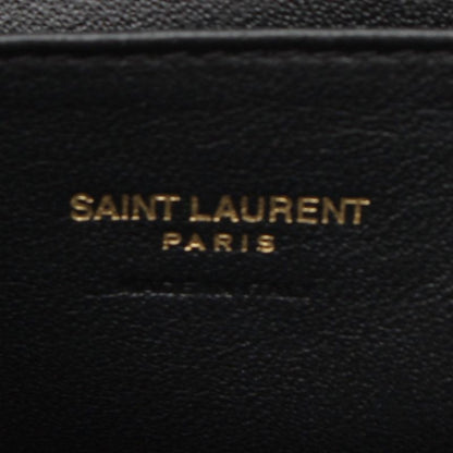 Saint Laurent Baby Cabas 2-Way Shoulder Handbag Black