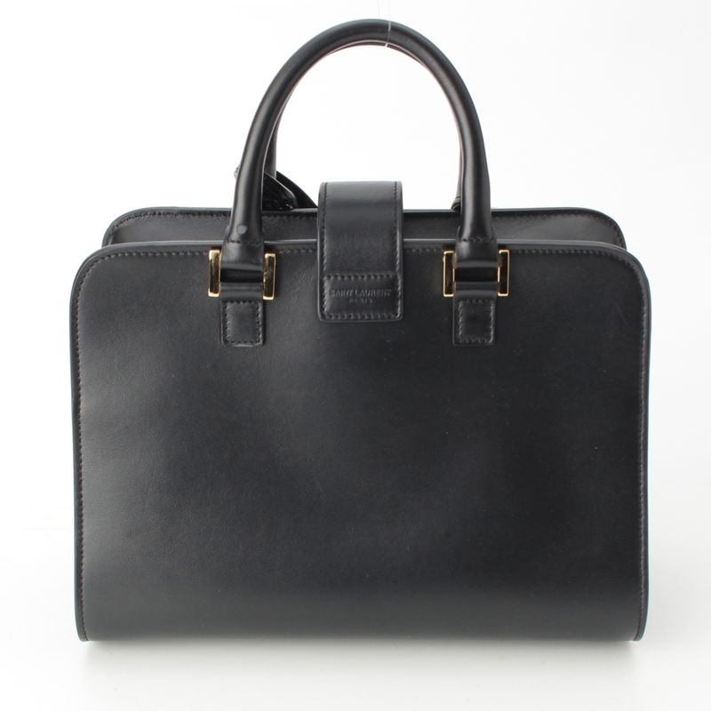 Saint Laurent Baby Cabas 2-Way Shoulder Handbag Black