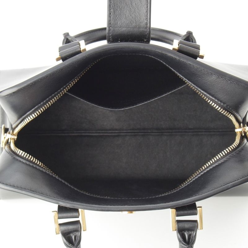 Saint Laurent Baby Cabas 2-Way Shoulder Handbag Black