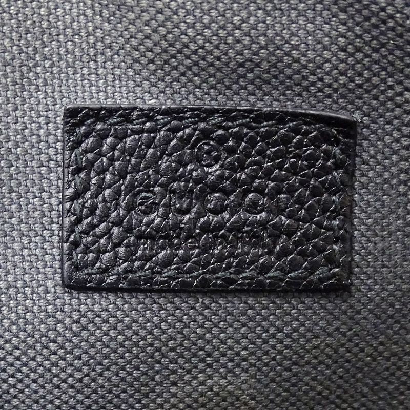 Gucci Shoulder Bag GG Supreme Gray Black
