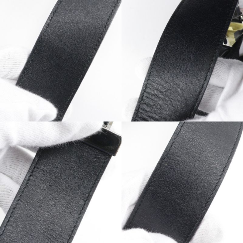Gucci 001.3341.3444 Nylon Canvas Black Shoulder Bag