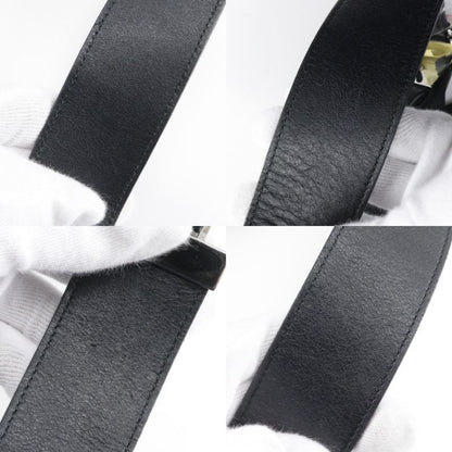 Gucci 001.3341.3444 Nylon Canvas Black Shoulder Bag