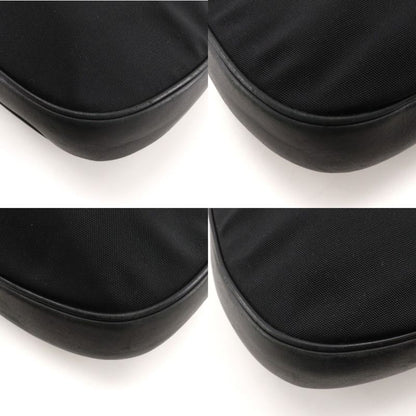 Gucci 001.3341.3444 Nylon Canvas Black Shoulder Bag