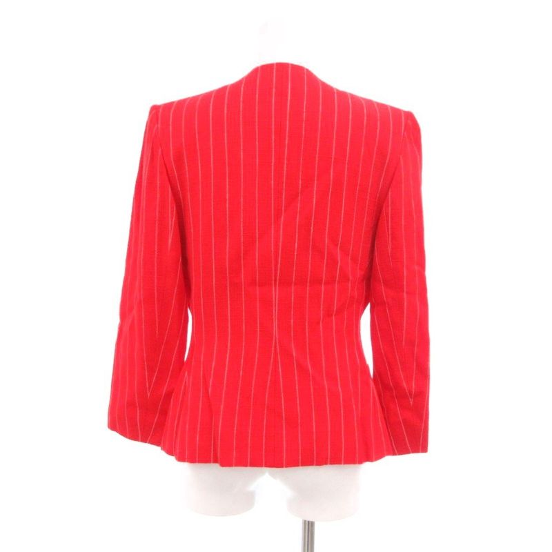 Saint Laurent Yves Vintage Suit Set Suit Collarless Jacket Tight