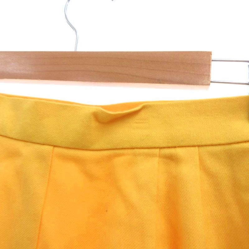 Saint Laurent Yves Vintage Skirt Set Suit Collarless Jacket Gold