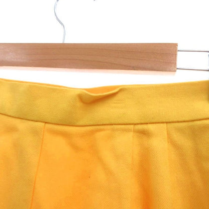 Saint Laurent Yves Vintage Skirt Set Suit Collarless Jacket Gold