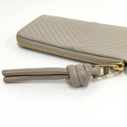 Loewe Wallet Fragment Case Logo Leather Beige