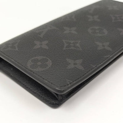 Louis Vuitton Portefeuille Brother Bifold Long Wallet Monogram Eclipse