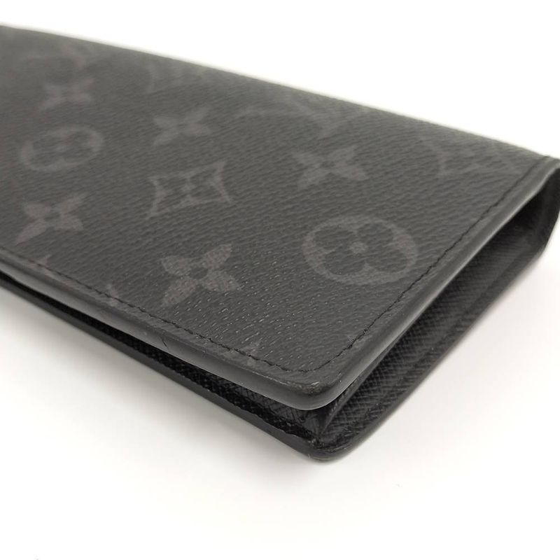 Louis Vuitton Portefeuille Brother Bifold Long Wallet Monogram Eclipse