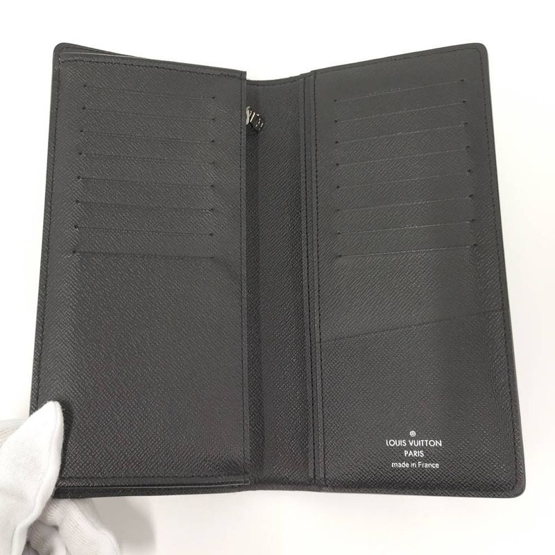 Louis Vuitton Portefeuille Brother Bifold Long Wallet Monogram Eclipse
