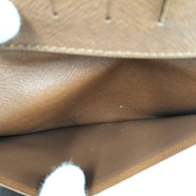 Louis Vuitton Portoballe Cult Cles Bifold Long Wallet Billfold Monogram