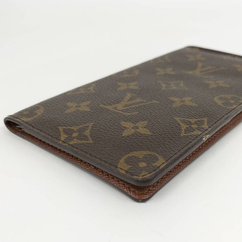 Louis Vuitton Portoballe Cult Cles Bifold Long Wallet Billfold Monogram