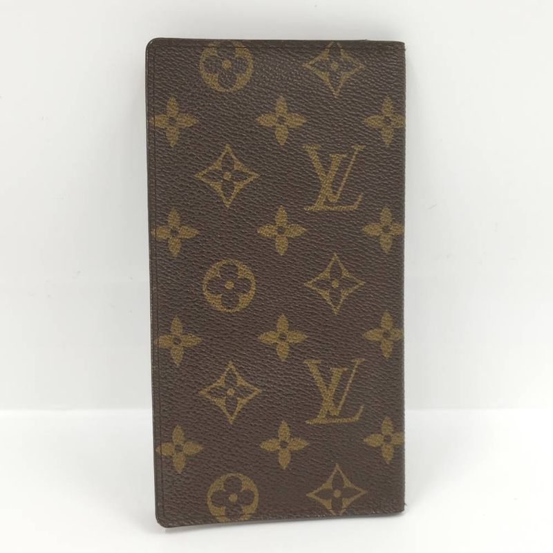 Louis Vuitton Portoballe Cult Cles Bifold Long Wallet Billfold Monogram