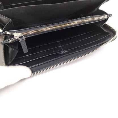 Gucci Zip Around Wallet Interlocking GG Supreme Black