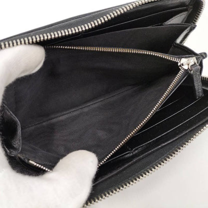 Gucci Zip Around Wallet Interlocking GG Supreme Black