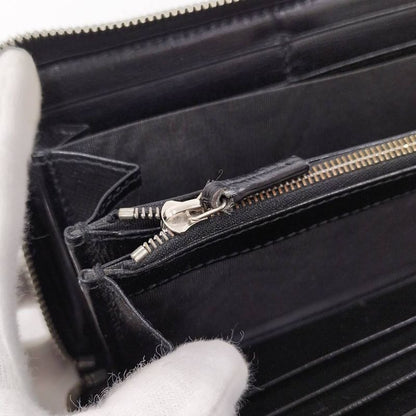 Gucci Zip Around Wallet Interlocking GG Supreme Black