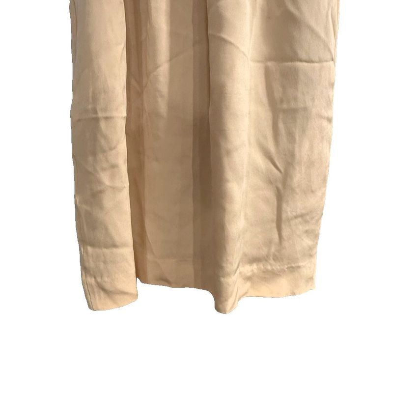 Celine Silk Dress Knee Length Sleeveless 38 Pink Wga