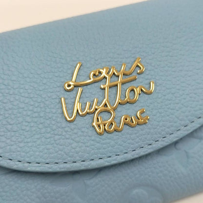 Louis Vuitton Porte Monnaie Rosali Coin Case Card Case Monogram Empreinte Grape